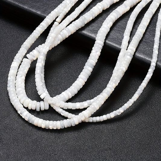 75/80/90pcs Beige Stone Spacer Beads