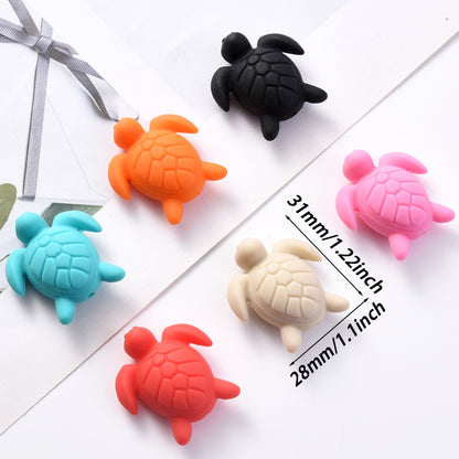 Turtle Silicone Focal Beads