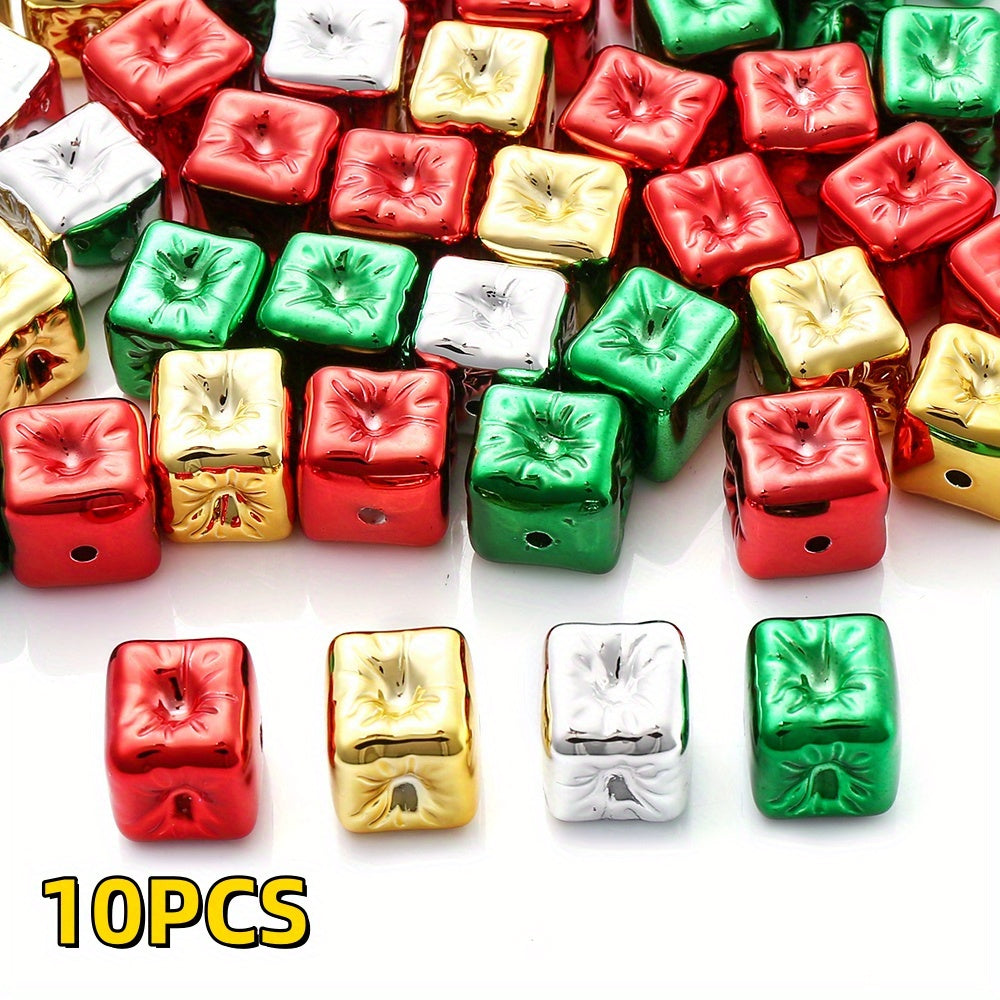 13.5×14mm Concave Square Acrylic Beads