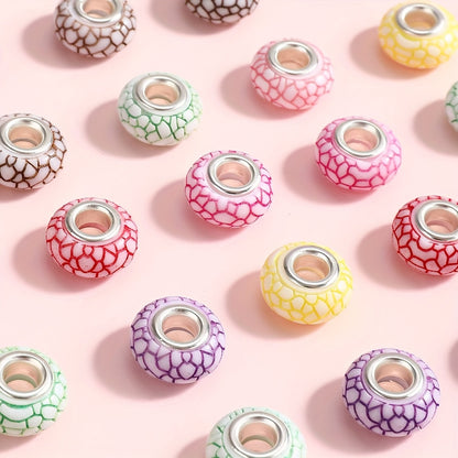 Frosted Horizontal Hole Rabbit Acrylic Beads