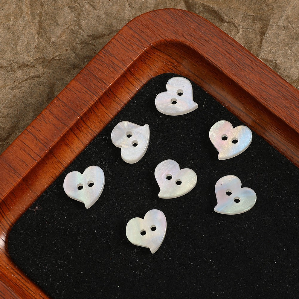 11.2mm AB Color Resin Button Beads