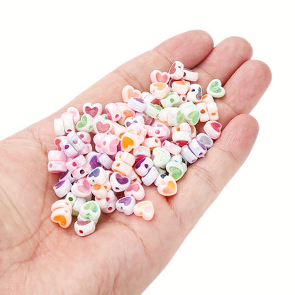Acrylic Jelly Color Flower Shape Beads