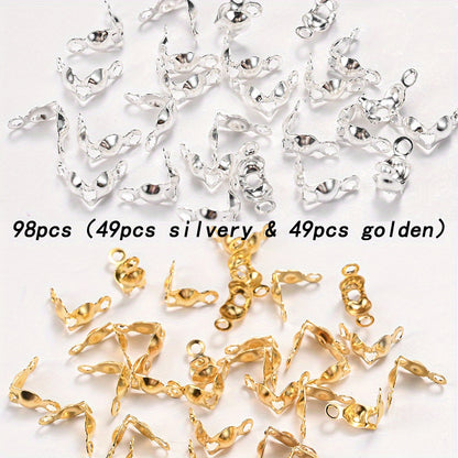 Crimp Beads & Jewelry Findings Set