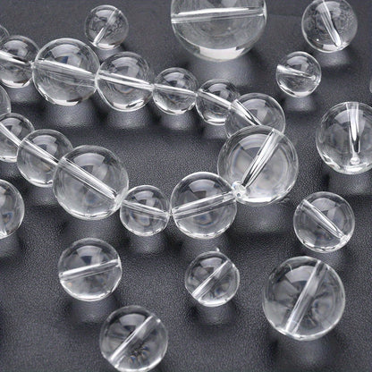 14/16/18/20/22/25/30mm Transparent Round Glass Beads
