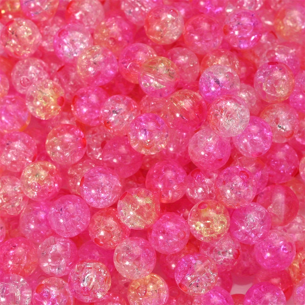 6x7mm CCB Heart Transverse Hole Spacer Beads