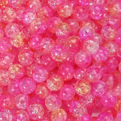 6x7mm CCB Heart Transverse Hole Spacer Beads