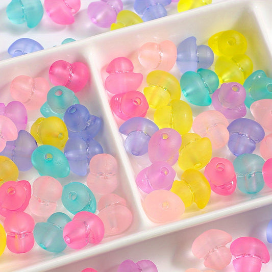 30pcs 15mm Matte Duck Acrylic Beads