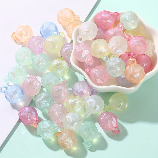 20pcs/set 15x20mm Fig Fruit Ball Pendant Beads