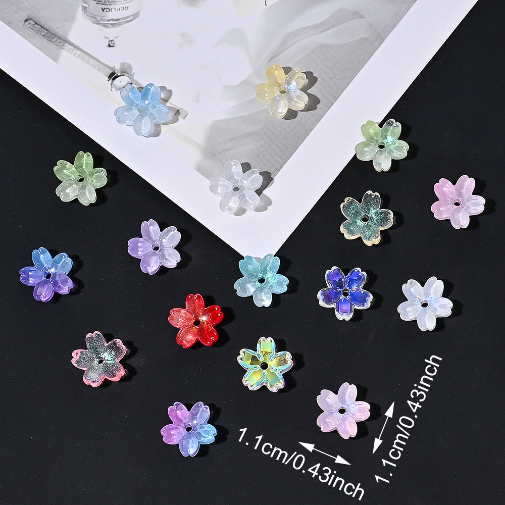 Shiny AB Color Acrylic Beads