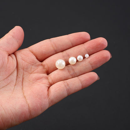 1100pcs 4/6/8/10mm Acrylic Faux Pearl Beads Kit