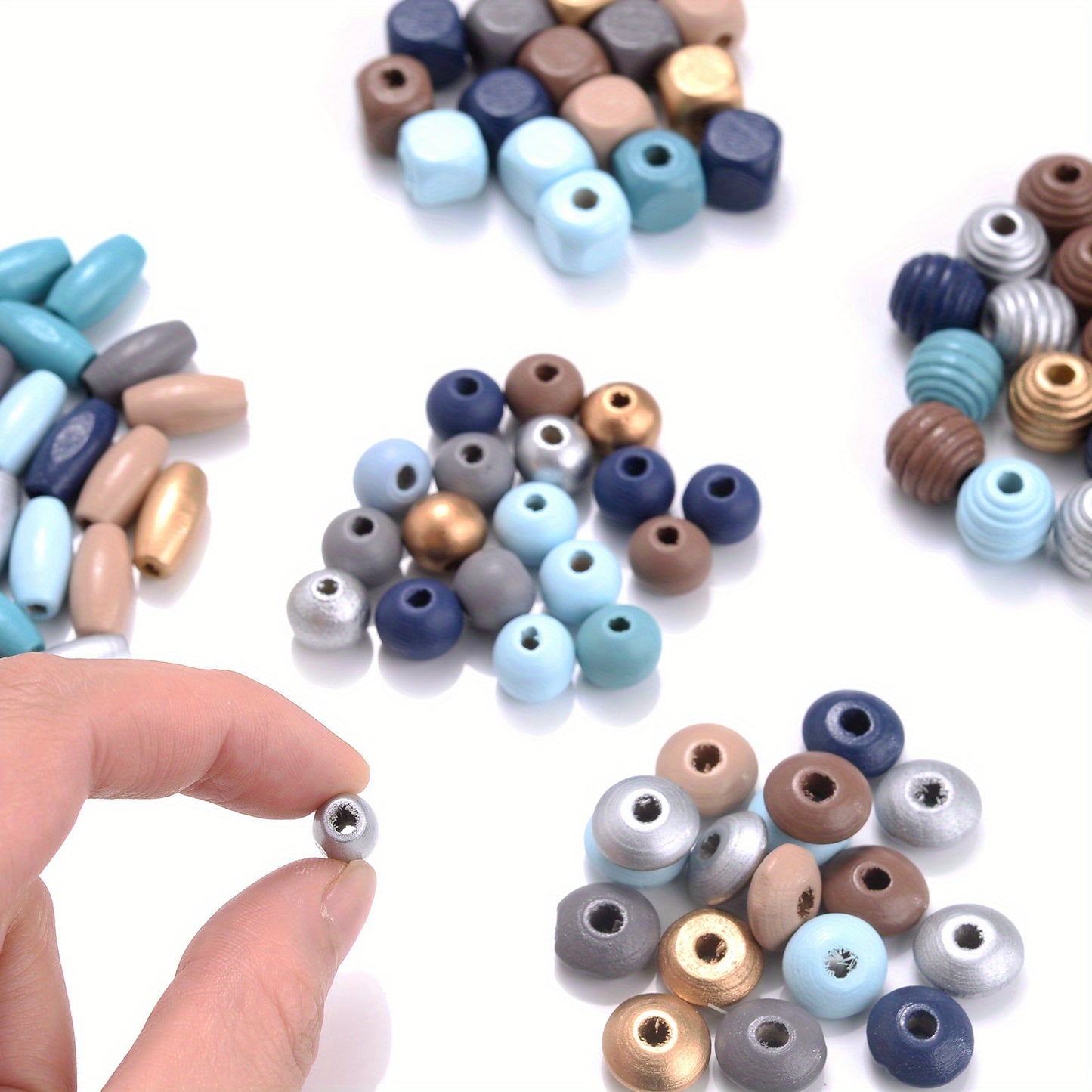 20-Piece Shiny Love Valentine's Sphere Flatback Decorative Beads