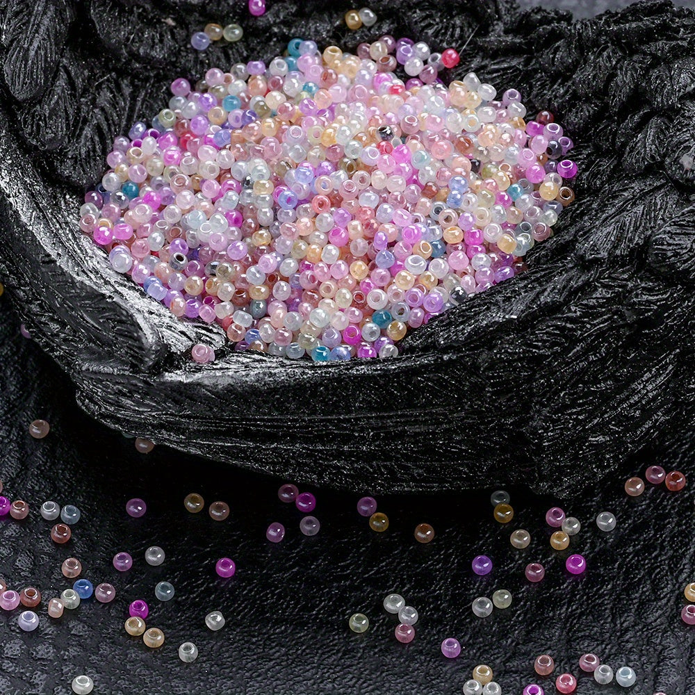 Bohemia Style Big Hole Acrylic Spacer Beads