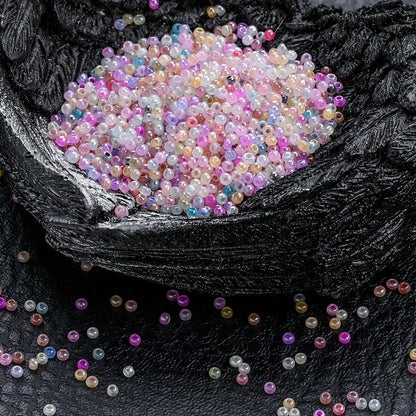 Bohemia Style Big Hole Acrylic Spacer Beads
