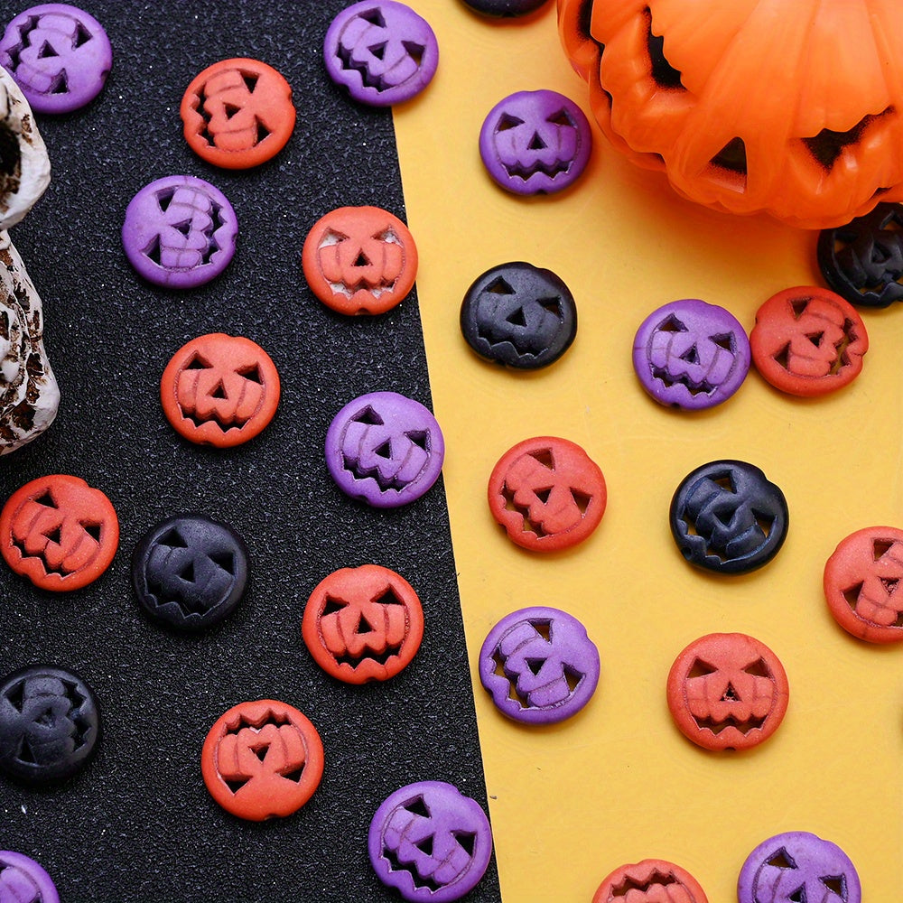 15mm Evil Pumpkin Acrylic Beads