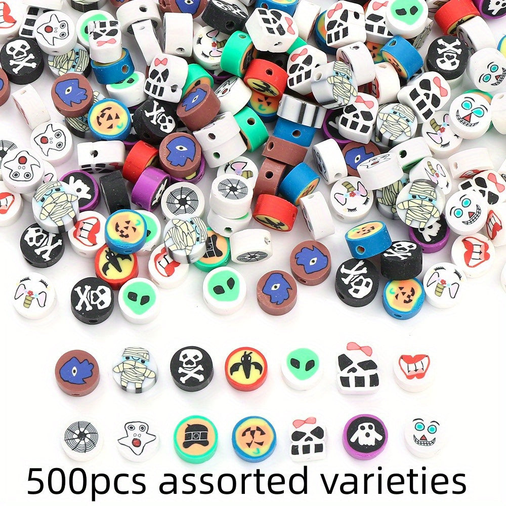 Christmas Polymer Clay Beads