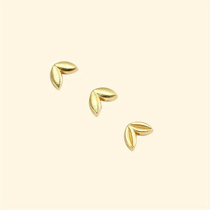 5×7mm Wheat Ear Alloy Spacer Beads
