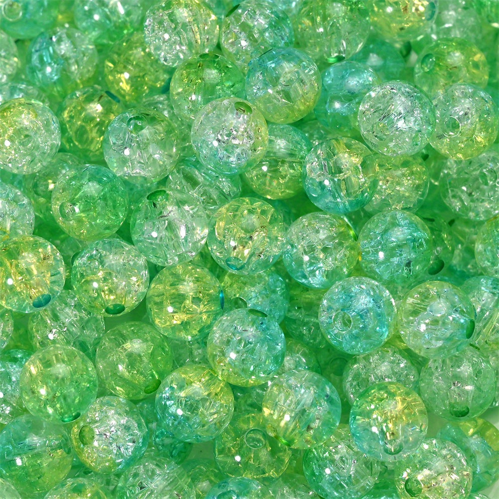 6x7mm CCB Heart Transverse Hole Spacer Beads