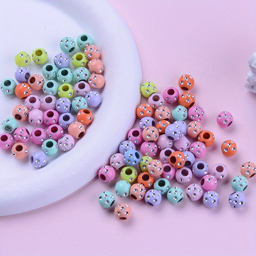 Shiny Acrylic Assorted Jewelry Beads