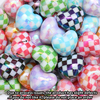 Shining Faceted Flat Wheel Acrylic Beads
