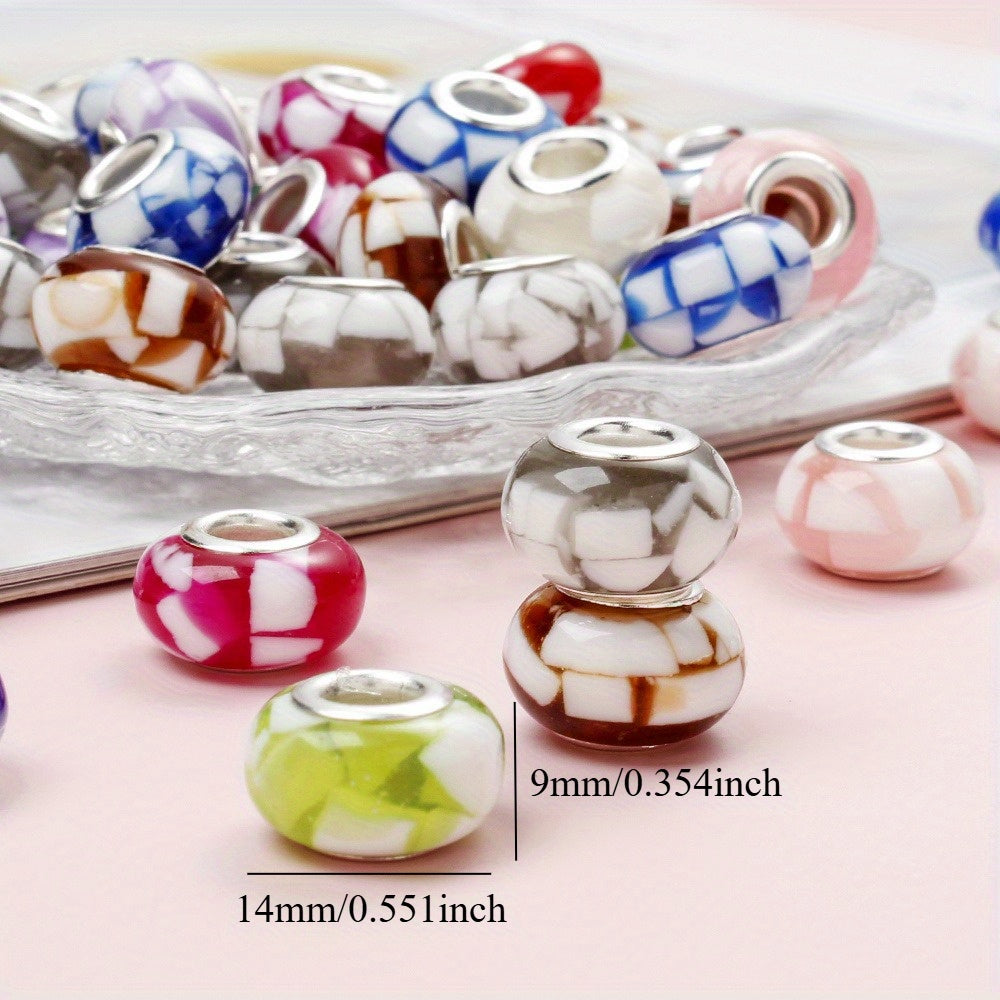 Retro Double-Sided Receptacle Connector Spacer Beads