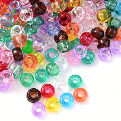 Color Series Matte Acrylic Round Spacer Beads