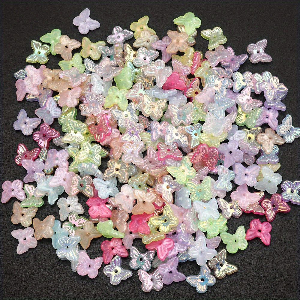 12x10mm Butterfly Acrylic Beads