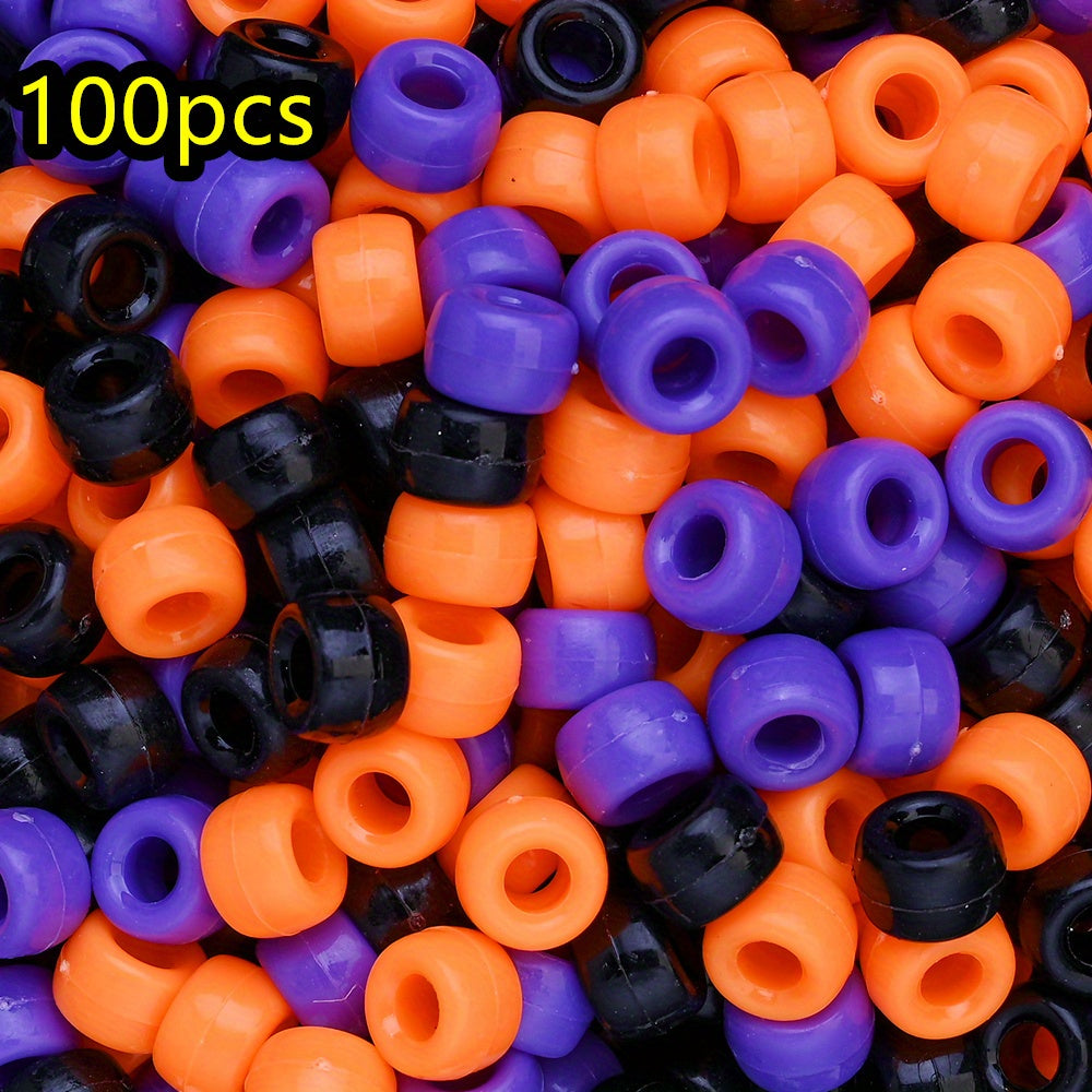 6x9mm Halloween Acrylic Big Hole Beads