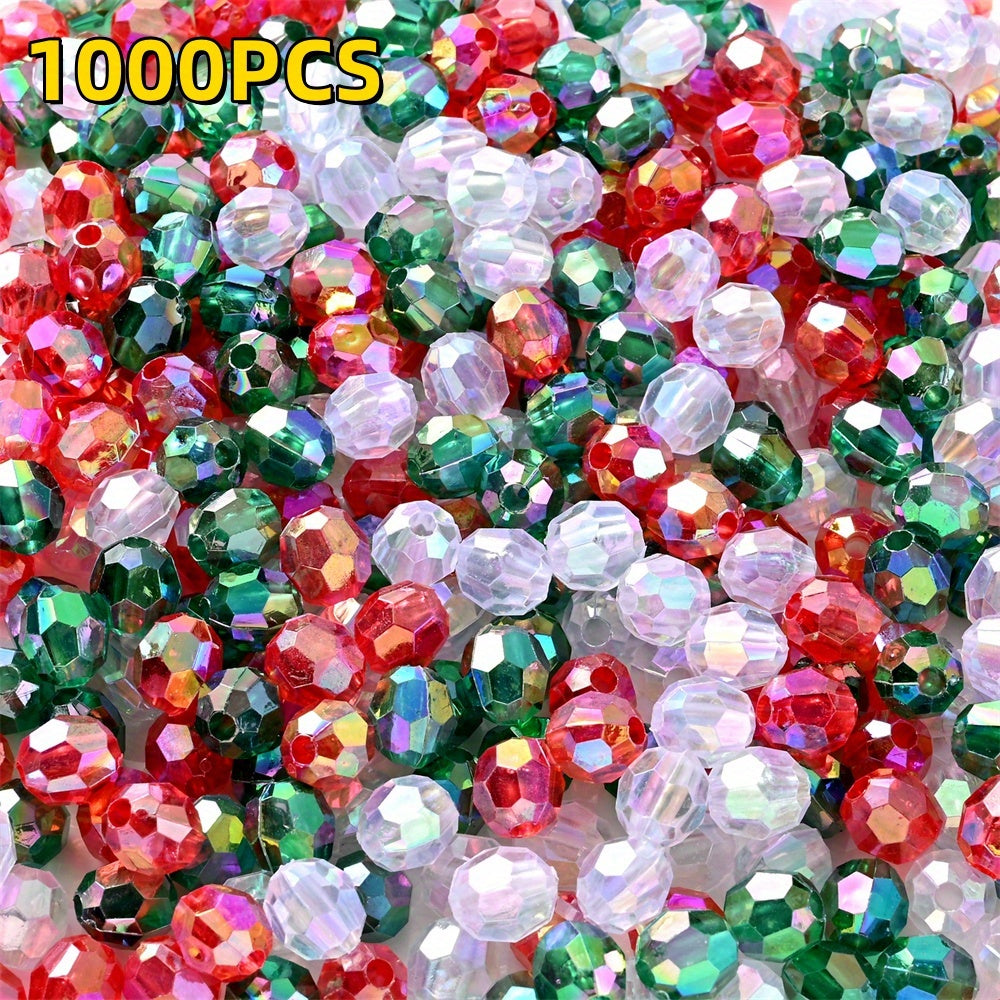 1000/2000pcs Christmas Acrylic Corner Beads