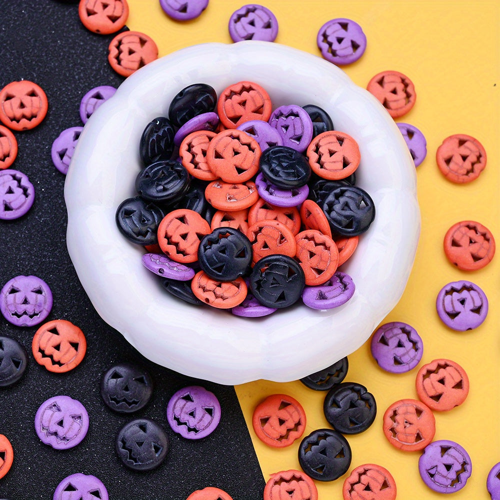 15mm Evil Pumpkin Acrylic Beads