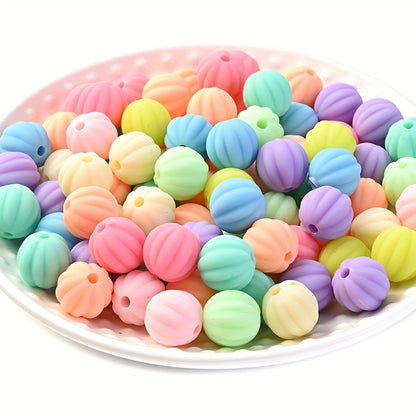 20-Piece Colorful Acrylic Various Shapes Imitation Stone Spacer Beads