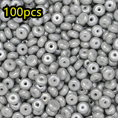 Golden Gradient Abacus Beads