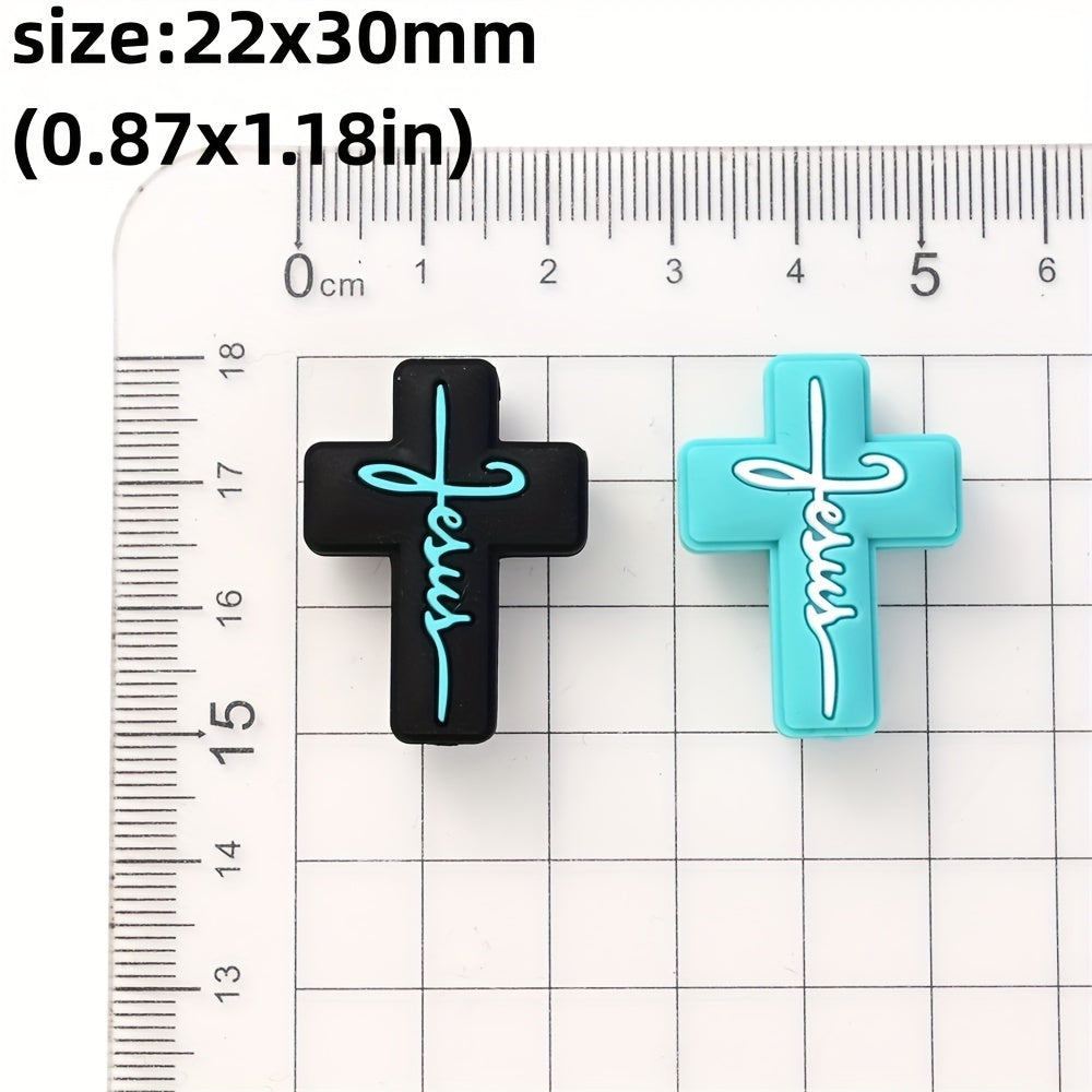 Transparent Colorful Acrylic Tube Spacer Beads