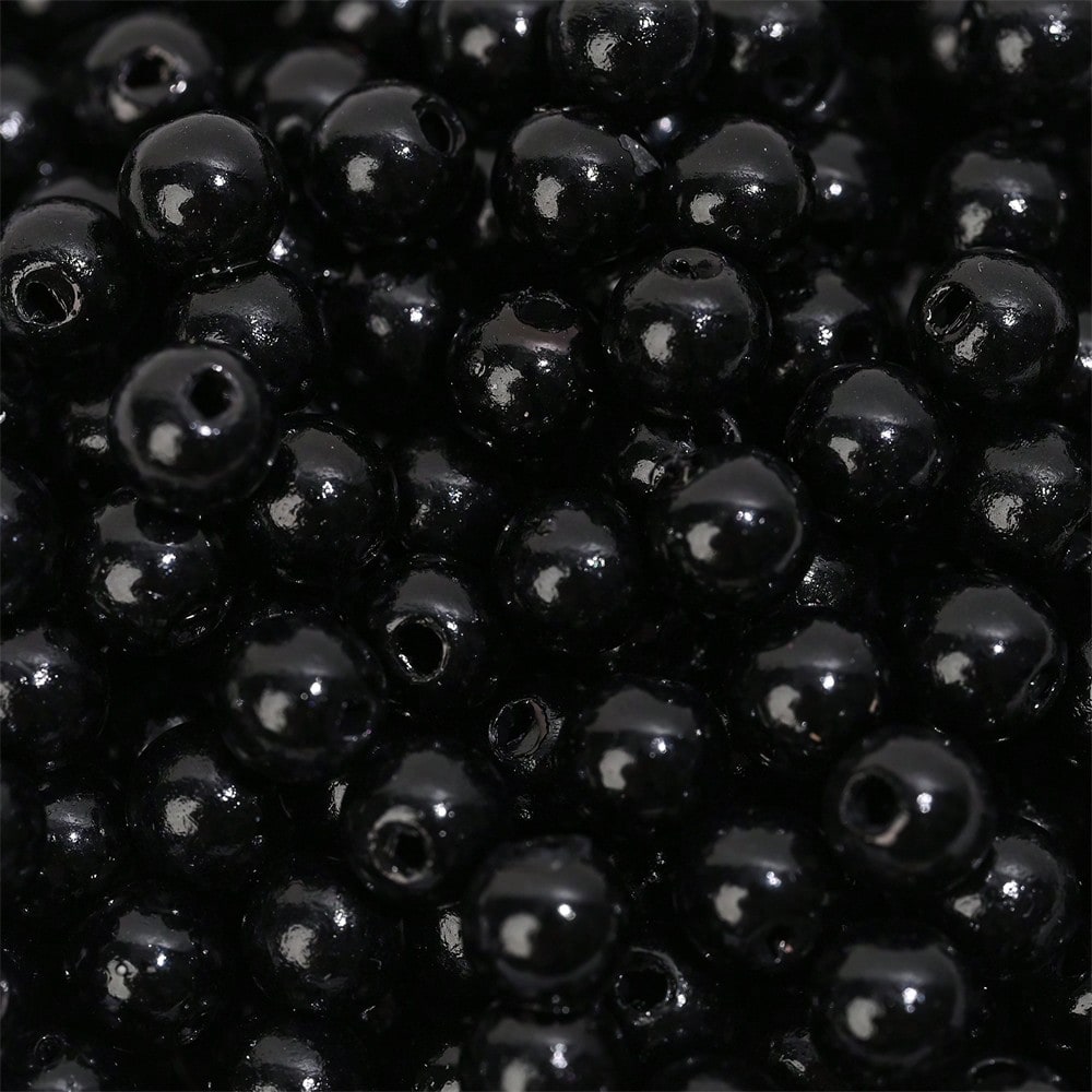 200/400pcs 8mm Acrylic ABS Imitation Pearl Round Spacer Beads