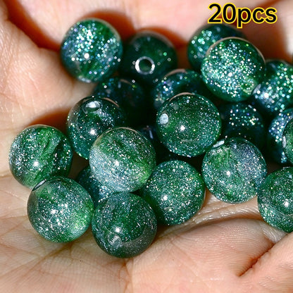 Starry Sky Glitter Beads