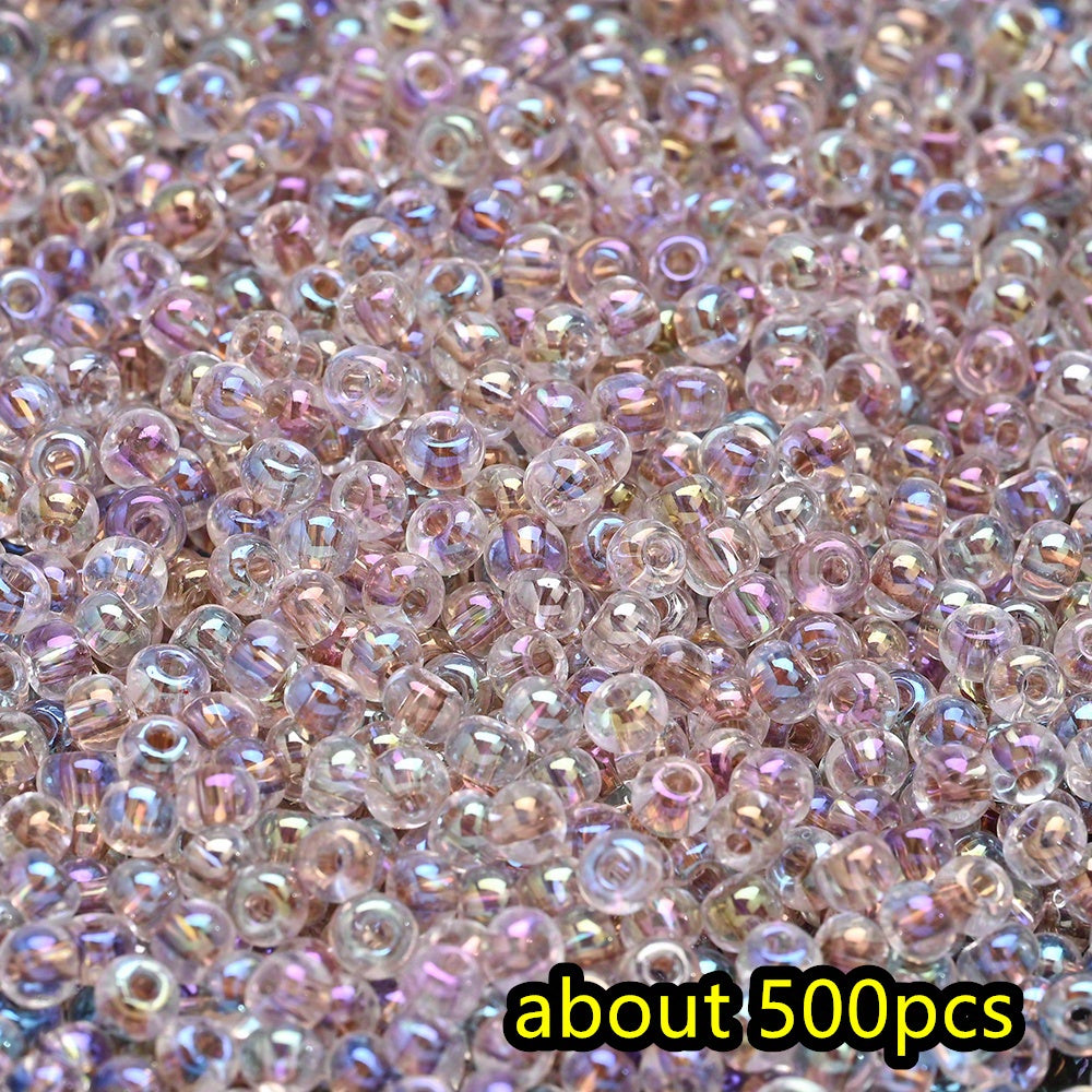 500/1000pcs Bohemian Style Glass Seed Beads