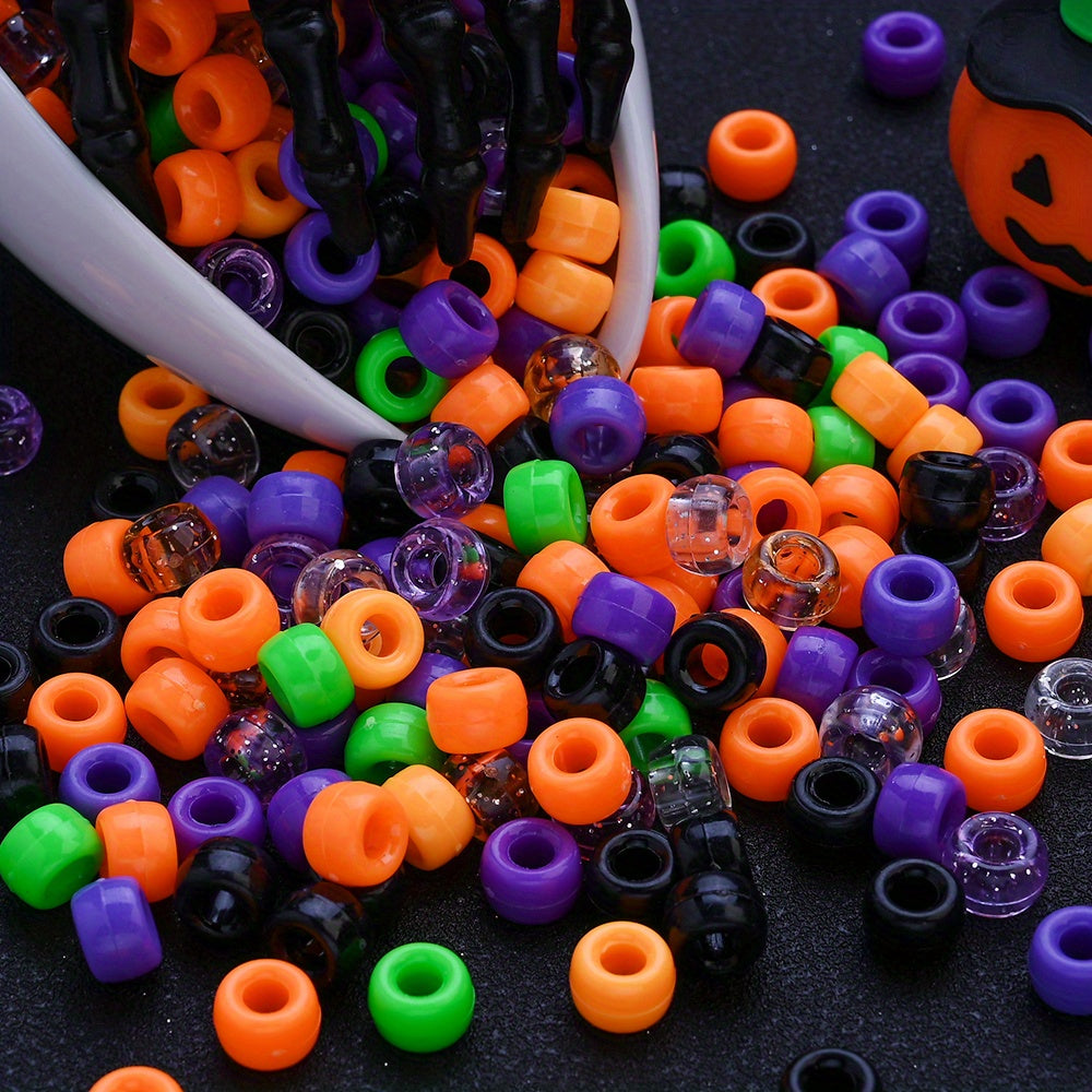 6x9mm Halloween Acrylic Big Hole Beads