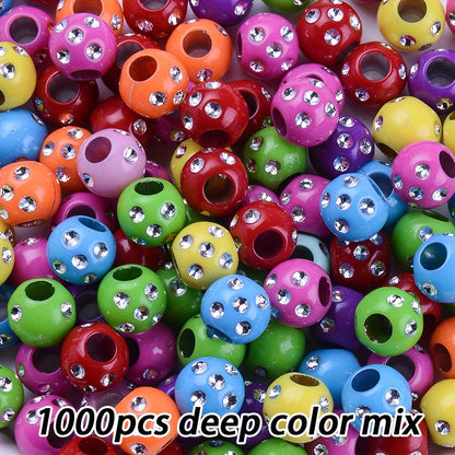 Shiny Acrylic Assorted Jewelry Beads