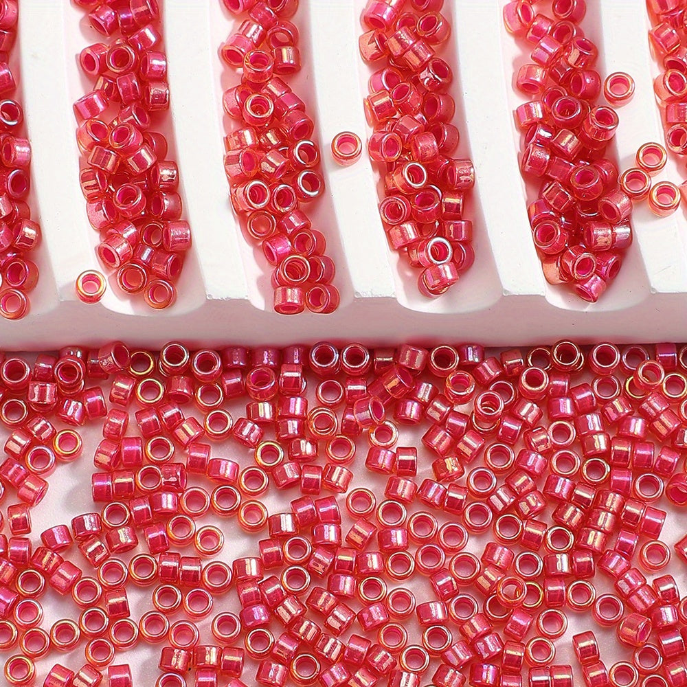2.5mm Antique Golden Glass Rice Beads