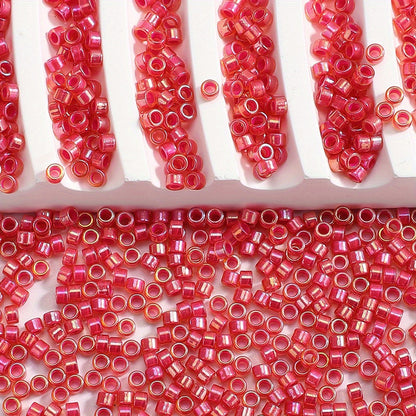 2.5mm Antique Golden Glass Rice Beads