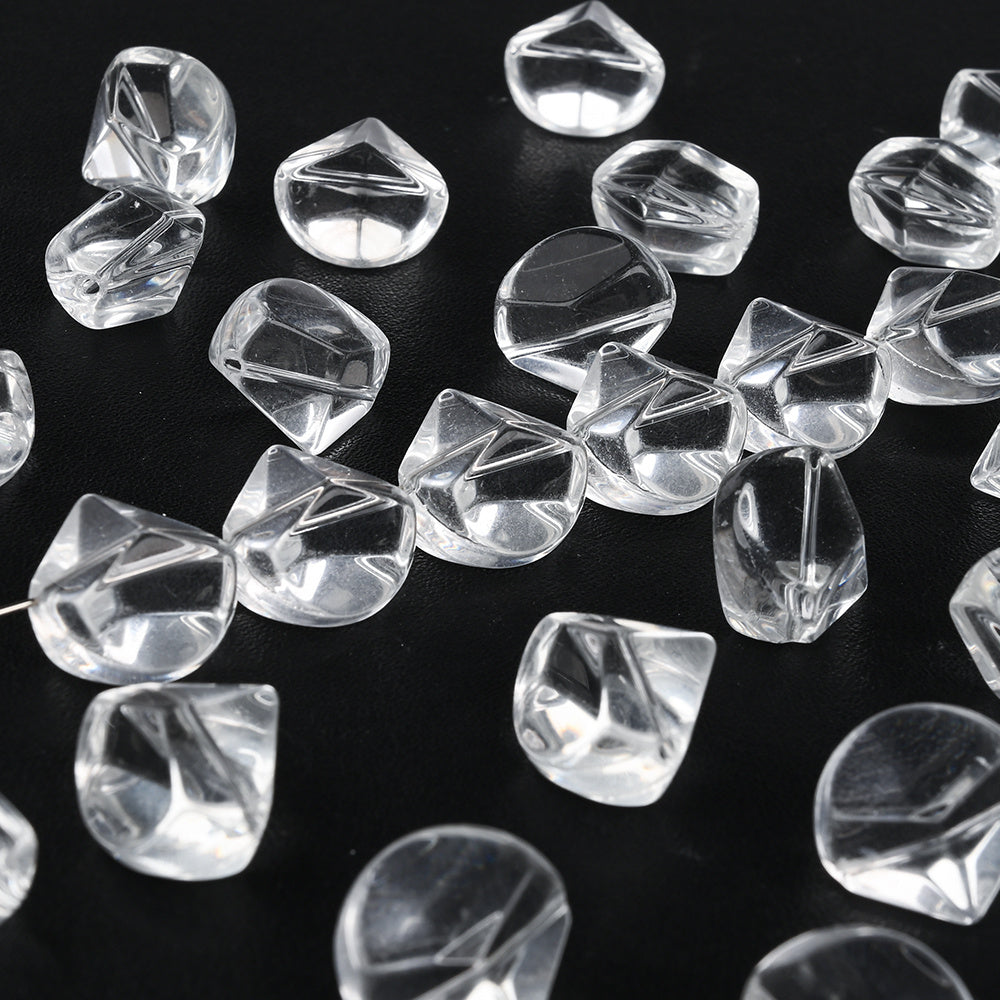 11x16mm Artificial Crystal Diamond Beads