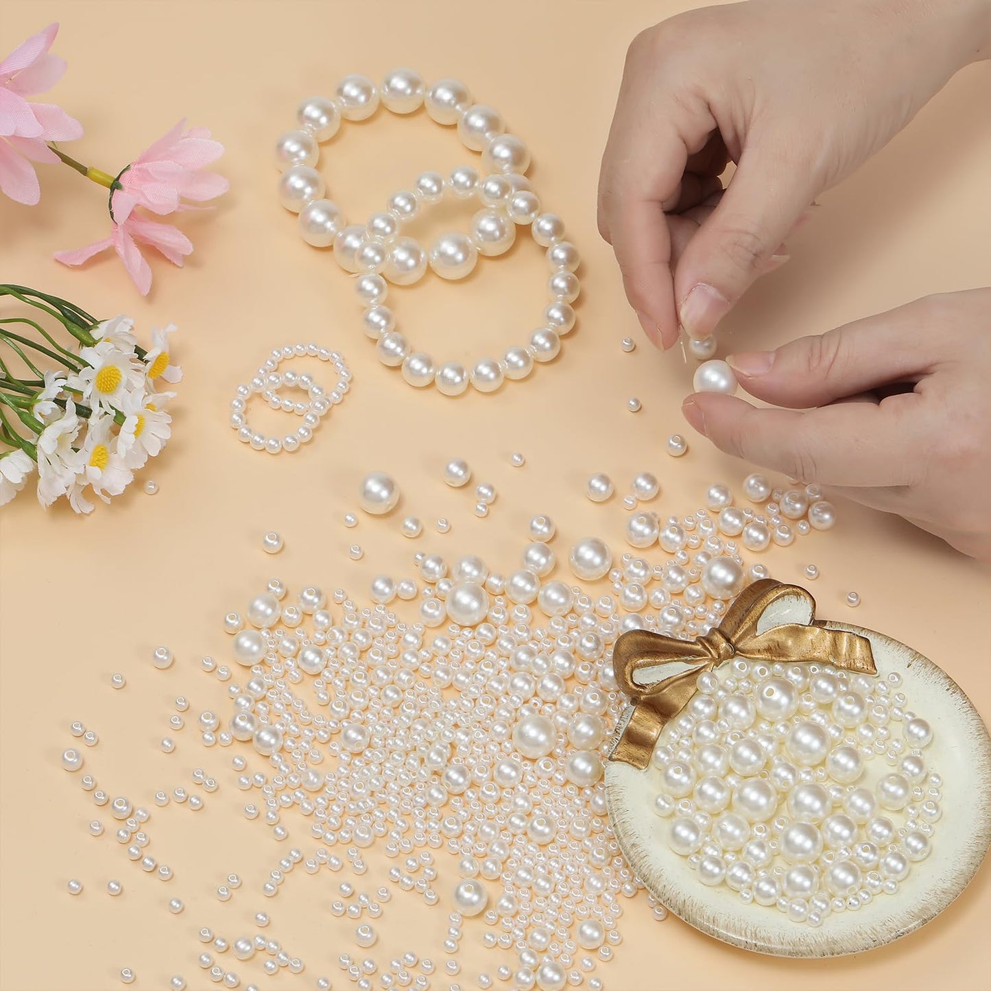 Alloy Circle Spacer Beads
