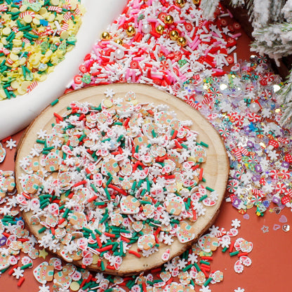 Christmas Soft Clay Beads