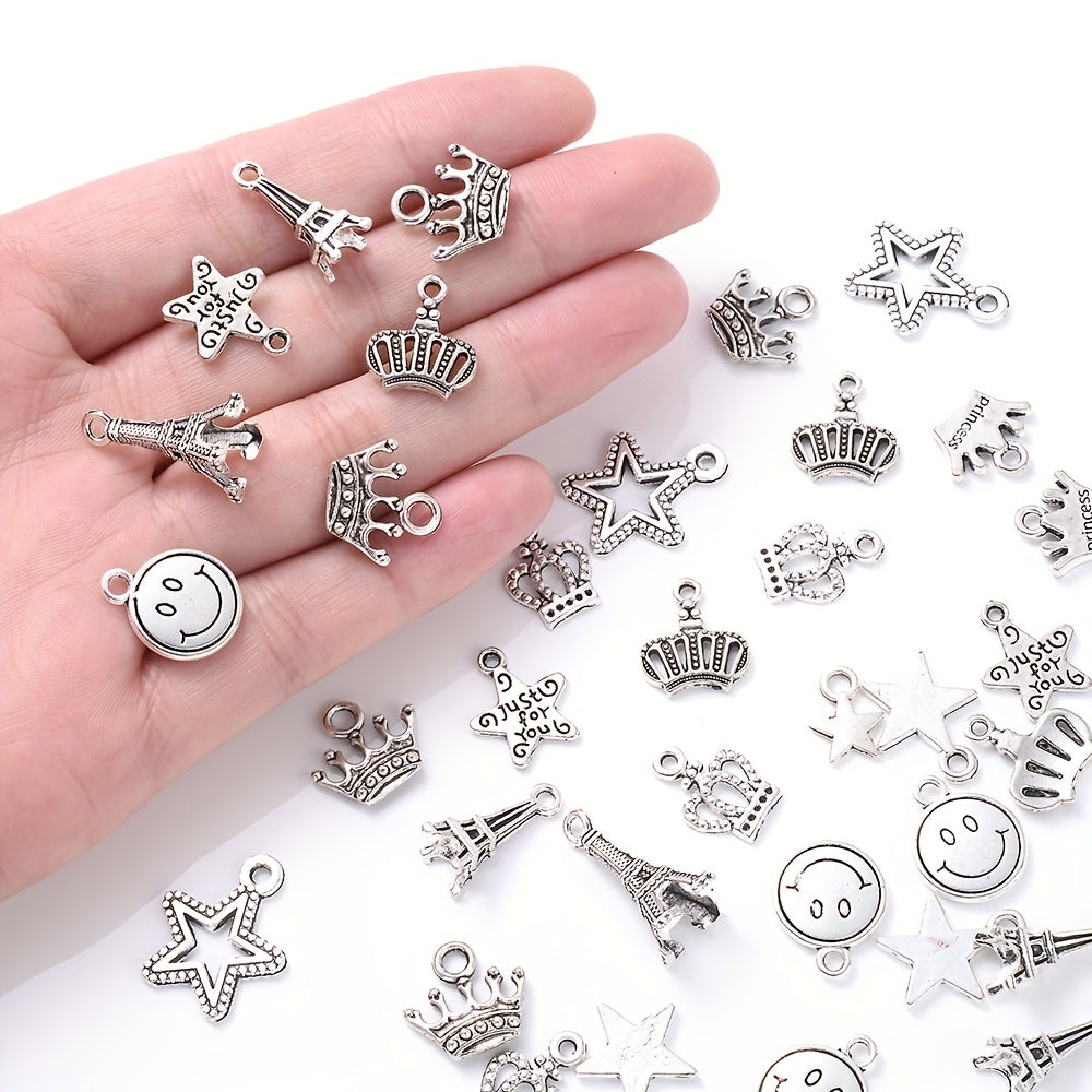 Vintage Metal Charm Pendant Beads