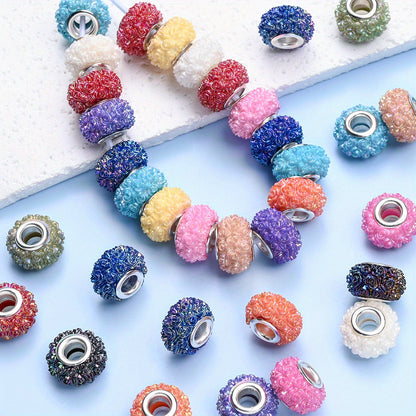 9×15mm Rose Flower Acrylic Beads