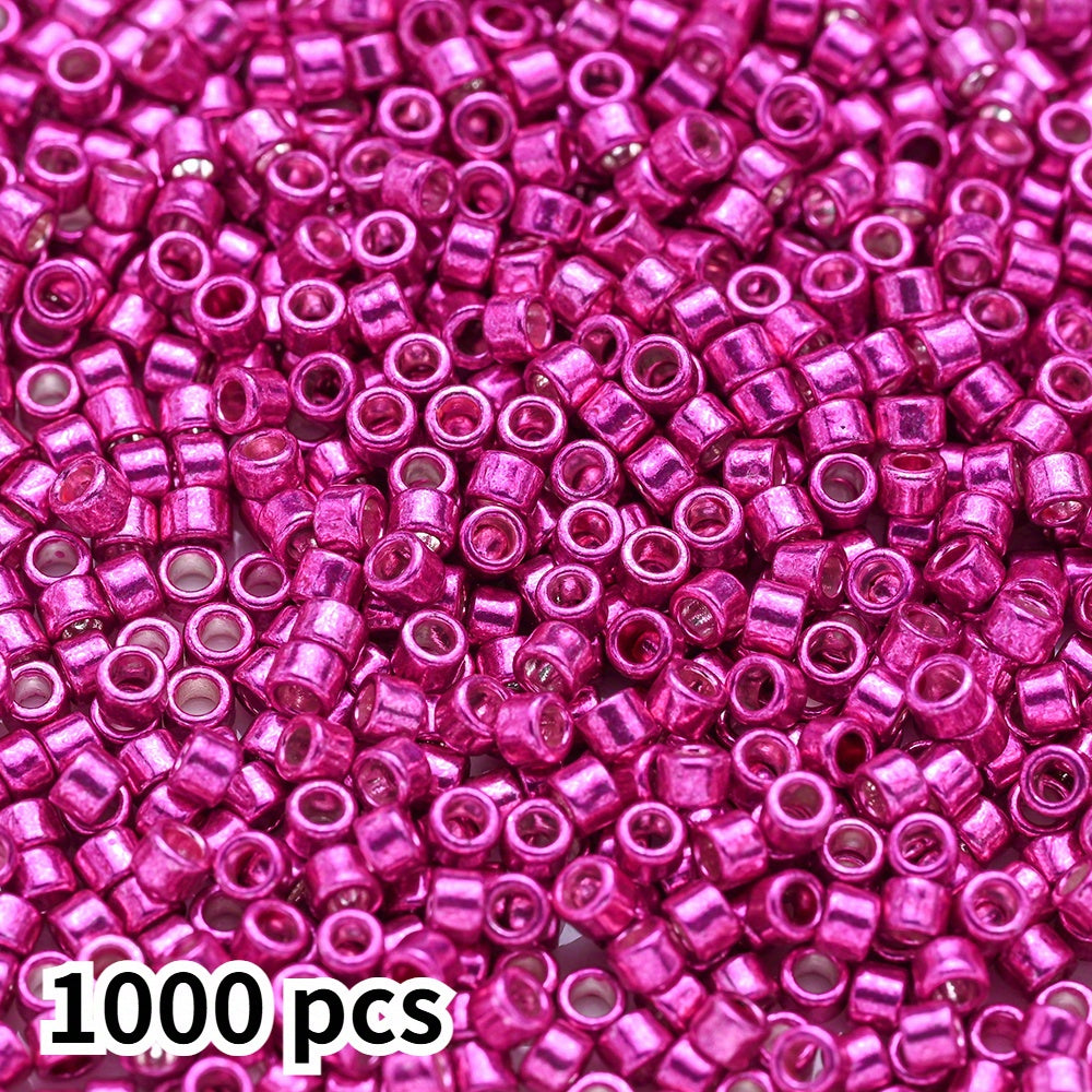 1000pcs 2mm Antique Color Glass Rice Beads