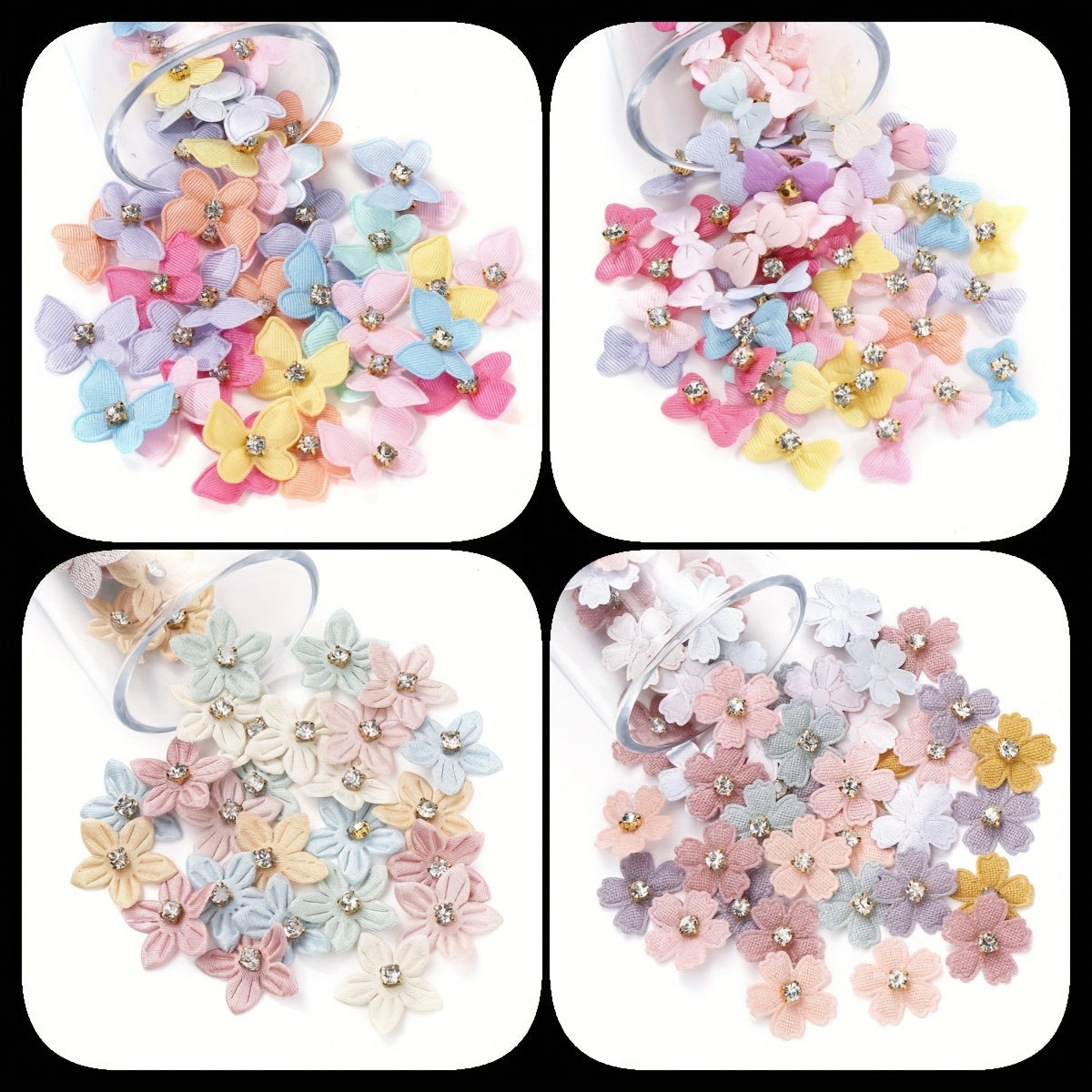 45mm Halloween Imitation Knife Saw Blood Print Acrylic Beads