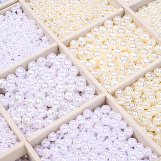 4500pcs Imitation Pearl Beads Set