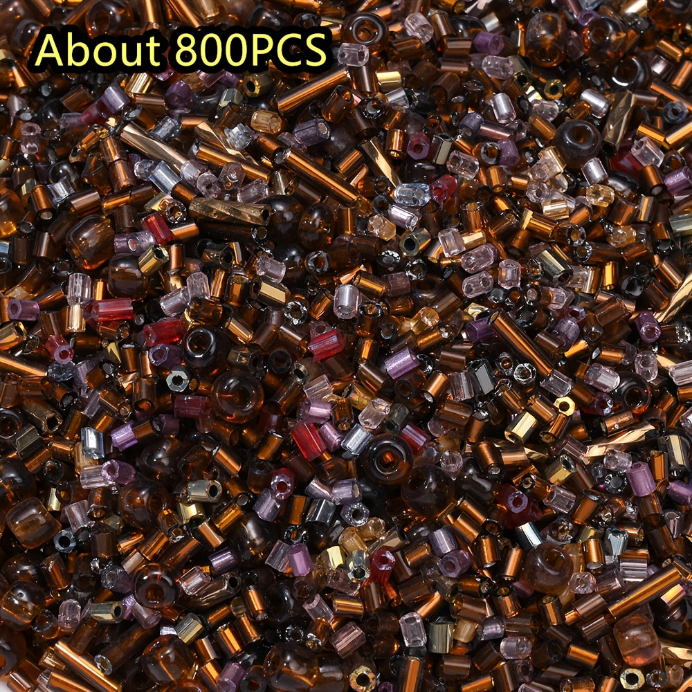 Mix Natural Wood Round Spacer Beads