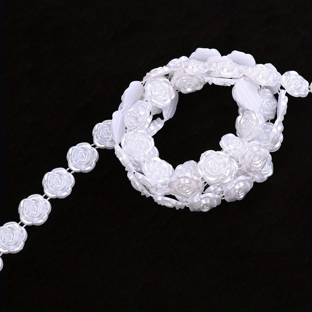 2M Faux Pearl Shell Garland Strand
