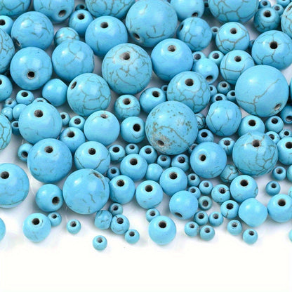 Round Turquoise Stone Beads